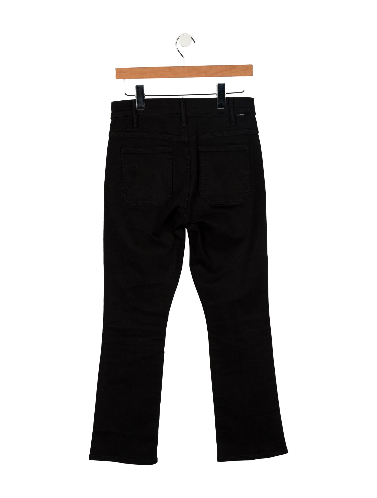 Mother Mid-Rise Straight Leg Jeans